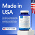 Essential Stacks Gut L-Glutamine Capsules 1000mg (Made in USA) - Gluten, Dairy & Soy Free, Non-GMO L Glutamine for Gut Health - 60 Serves (120 Caps)