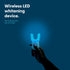 The White Pearl Co 35% Teeth Whitening Kit with LED Light, Wireless, Carbamide Peroxide, Desensitizing Agent, Enamel