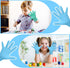 Disposable Nitrile Gloves for Kids - Ages 5-12, Latex Free Gloves for Crafting and Cleaning