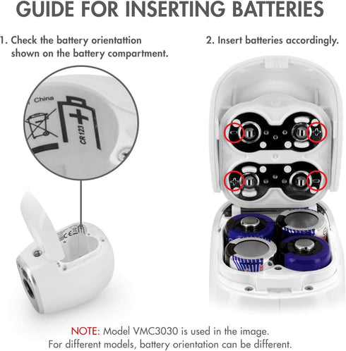Tenergy 3V CR123A CR123A 4 Pack Lithium Battery, High Performance Cell Batteries PTC Protected for Smart Sensors
