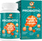 Probiotics for Women & Men - 300 Billion CFU & 24 Strains with 15 Organic Herbs for Digestive Health - 2 Month Supply
