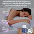Melatonin 50 mg for Adults - Fast Dissolve Chewable Sleep Supplement with Vitamin D3 & MSM, 120 Servings for Deep Sleep