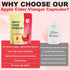 Yerhove Immune, 120 Apple Cider Vinegar Capsules with Mother, ACV Pills Supplements with Organic Cayenne Pepper