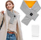 Heated Neck Wrap Scarf for Pain Relief, Neck Heating Pad with 5000mAh Power Bank, Cordless Electric Heated Neck Warmer