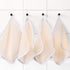 Tatuo 15 Packs Exfoliating Face Body Wash Cloths, Soft Weave Bath Towel for Women and Men (White Edge)