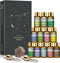 PHATOIL Essential Oil Set, 12x5ml Essential Oils Gift Set with Diffused Wood,