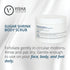 Visha Skincare 4 in 1 Sugar Shrink Body Scrub, 10 oz - Multi-tasking Exfoliating Scrub for Smooth and Soft Skin
