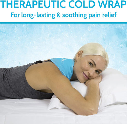Arctic Flex Neck Ice Pack (2 Pack) - Cold Compress Shoulder Therapy Wrap for Swelling, Injuries, Headache