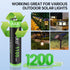 Kruta Solar Lights Batteries AAA 1100mah High Capacity 1.2V Ni-MH Rechargeable for Outdoor Solar Lights, Pack of 8