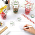 Qinyoung 24 Sets End of Year Teacher Gifts Bulk Coffee Gift Card Holder with Cards Teacher Survival Kit Thank You Gifts