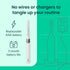 Quip Sonic Toothbrush for Adults, Timed Electric Toothbrush with Cover, Slate