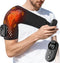 YUANBO Cordless Shoulder Heating Pad, Portable Shoulder Massager Heated Shoulder Wrap & Brace