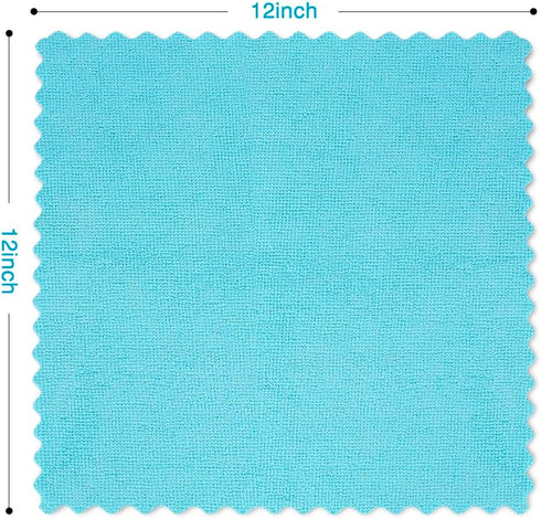 Pack 150, Care(12x12 inch) Orighty Microfiber Cleaning Cloths, of Highly Absorbent Cleaning Supplies, Lint Free Cloths