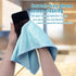 Misequal 6 Pack Glass Cleaning Cloth Microfiber Cleaning Cloth for Window Eyeglass Jewelry Windshields Mirrors