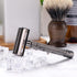WEISHI Butterfly Open Double Edge Safety Razor for Men - Nostalgic Long Handle with 5 Stainless Blades