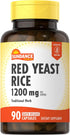 Sundance Red Yeast Rice Capsules | 1200mg | 90 Count | Non-GMO, Gluten Free Traditional Herbal Supplement