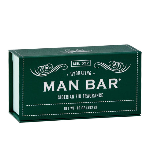 San Francisco Soap Company Siberian Fir Fragrance Man Bar, Hydrating, Made in the USA