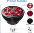Wolezek Red Light Therapy, 18 LEDs for Body and Face with 660nm Red and 850nm Near-Infrared