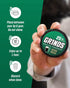 Grinds Coffee Pouches, Tobacco Free Healthy Alternative, 3 Cans of Irish Cream, 18 Pouches Per Can