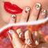 TailaiMei 18 Sheets Holiday Nail Stickers, Seasonal Nail Art Decals for Fall and Winter DIY Nail Decorations