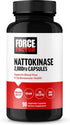 FORCE FACTOR Nattokinase 2000 FU - Nattokinase Supplement for Heart Health and Blood Pressure Health, Blood Circulation