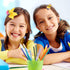 Whaline 5Pcs Back to School Yellow Pencil Hair Bow Clips, Jumbo Ribbon Grosgrain Hairgrips for Girls