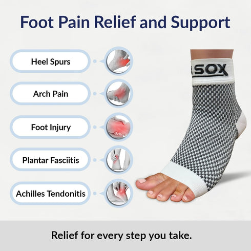 SB SOX Ankle Compression Sleeve: Best Arch Support for Plantar Fasciitis Relief