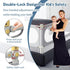 Yozoia 30 Bed Rail for Toddlers, Baby Bed Rail Guard with Double Child Safety Lock, Speed Height Adjustable, Safety