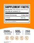BulkSupplements.com L-Proline Powder, Amino Acid Supplement, 2000mg per Serving, 250 Servings, 500g
