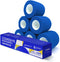 RISEN Cohesive Bandage 2” x 5 Yards, 6 Rolls Self Adherent Wrap Medical Tape for First Aid