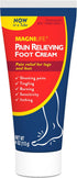 MagniLife Pain Relieving Foot Cream, All-Natural Moisturizing Topical for Soreness, Burning, Tingling, 4oz Tube
