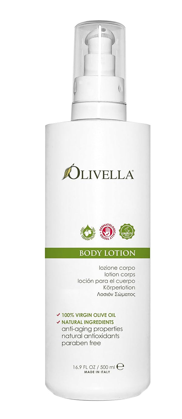 Olivella Virgin Olive Oil Body Lotion, 16.9 Oz