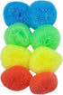 Durable Non-Scratch Nylon Scouring Pads, Multi-Use Kitchen Scrubbers (8-Pack, Random Colors)