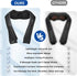 Joyset 4D Neck Massager for Pain Relief Deep Tissue with Heat,Shiatsu Neck and Back Massager Deep Kneading Massage