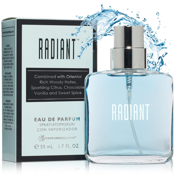 PB ParfumsBelcam Radiant Eau de Toilette Spray, Our Version of a Designer, 1.7 Fl Oz