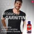 iSatori L-Carnitine 1500 Liquid with Acetyl L-Carnitine, Stimulant Free Energy, Keto-Friendly, Mixed Berry Flavor (24