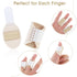 DIVINA VITAE Trigger Finger Splints - 5PCS Thumb Brace for Trigger Finger Pain Relief, Fits All Fingers (Skin Color)