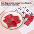 100 Pcs Mini Compressed Towels, Disposable Face Compressed Towel, Portable Coin Tissue for Travel and Outdoor Activities