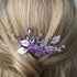 YERTTER Wedding Crystal Leaf Bridal Hair Comb Clip, Pearl Wedding Hair Accessories for Bride, Bridesmaid, Flower Girls