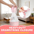 HHXI 100Ct 4 Gallon Small Trash Bags, Cherry Blossom Garbage Bags, Scented Trash Bags, Odor Resistant with Drawstring