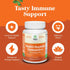 Gummies B12 Gummy Immune 180 Count Potent Daily Multivitamin for Adults - Wellness Blend of Vitamin D A C E Zinc