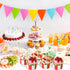 Willinglong 100 9 oz Pcs Circus Carnival Party Cups Red Stripe Paper Ice Cream Cups for Christmas Circus Carnival