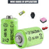 1.2V 1/3 AAA 200mAh NiMH Rechargeable Batteries for Solar Art Light, Headlamp, Toys, Gas Cooker
