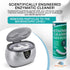 Ultrasonic Retainer Cleaner Solution Concentrate, 32 oz, for Dentures, Mouthguards, Invisalign