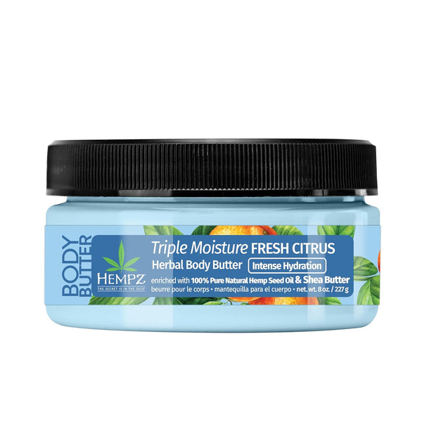 Hempz Triple Moisture Herbal Body Butter, 8 oz