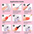 RARJSM Painted Nail Polish Set, 12 Colors Neon Glitter for Nail Art Painting and DIY Manicure Tools