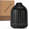 MALM Ceramic Diffuser (250ml) - Essential Oil Diffuser Black - Aromatherapy Diffuser -