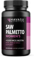 Saw Palmetto for Women + 5000 mcg Biotin Supplement, DHT Blocker for Hair Health, Month Supply Vegan Women's Vitamins