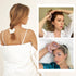 LILYSILK Silk Hair Scrunchies, 100% Mulberry, No Damage, Elastic Ponytail Holders, 1Pc, Coffee
