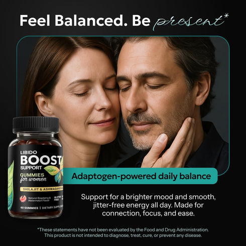 Gummies Gummies 60 Libido Support for Women - Fast Acting Intimacy and Mood Support Libido for Women with Shilajit